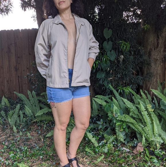 Vintage Beige Herrington Jacket | London Fog - Picture 6 of 9